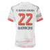 Maillot de foot Bayern Munich Raphael Guerreiro #22 Extérieur vêtements Femmes 2025-26 Manches Courtes